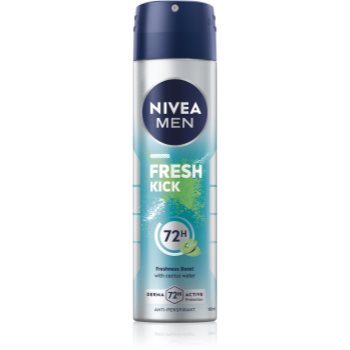 NIVEA MEN Fresh Kick spray anti-perspirant 48 de ore - imagine 2